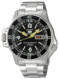 Seiko 5 Czarny/Stal Ø41 mm SKZ211JC