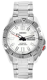 Seiko Divers Biały/Stal Ø45 mm SKZ323