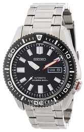 Seiko Divers Czarny/Stal Ø45 mm SKZ325