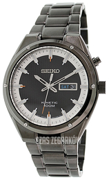 Seiko Kinetic Czarny/Stal Ø43 mm SMY153