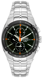 Seiko Czarny/Stal Ø44 mm SNA451