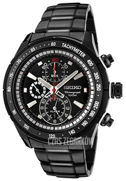 Seiko Czarny/Stal Ø42 mm SNAC91P1