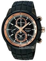 Seiko Czarny/Guma Ø45 mm SNAD88P1