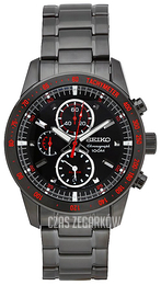 Seiko Czarny/Stal Ø42 mm SNAD91