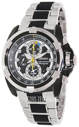 Seiko Velatura Czarny/Guma Ø44 mm SNAE21P1