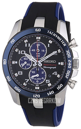 Seiko Sportura Czarny/Guma Ø42 mm SNAE91