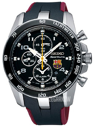 Seiko Sportura Czarny/Guma Ø45 mm SNAE93