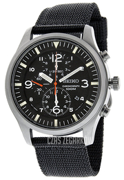 Seiko Czarny/Tkanina Ø42 mm SNDA57P1