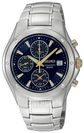 Seiko Niebieski/Stal Ø41 mm SNDB01P1