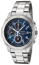 Seiko Chronograph Niebieski/Stal Ø42 mm SNDB37P