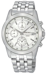Seiko Chronograph Srebrny/Stal Ø38 mm SNDC05P1