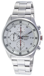 Seiko Chronograph Srebrny/Stal Ø40 mm SNDC87P1
