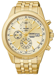 Seiko Zloty/Stal w odcieniu złota Ø43 mm SNDF08