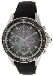 Seiko Sportura Czarny/Guma Ø46 mm SNDX55P1