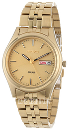 Seiko Dress Żółte złoto/Stal w odcieniu złota Ø37 mm SNE036