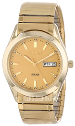 Seiko Dress Żółte złoto/Stal w odcieniu złota Ø37 mm SNE058