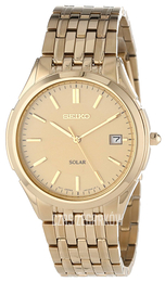 Seiko Dress Żółte złoto/Stal w odcieniu złota Ø38 mm SNE130