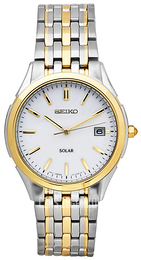 Seiko Biały/Pozlacana Ø36 mm SNE136