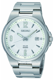 Seiko Srebrny/Stal Ø42 mm SNE209P1