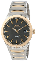 Seiko Dress Szary/Stal w odcieniu złota Ø42 mm SNE250