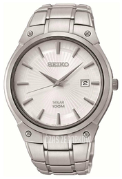 Seiko Biały/Stal Ø41 mm SNE339P1
