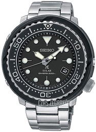 Seiko Prospex Czarny/Stal Ø47 mm SNE497P1