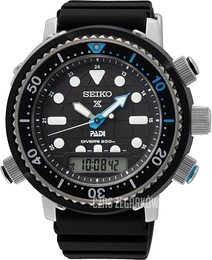 Seiko Prospex Solar PADI Czarny/Guma Ø47 mm SNJ035P1