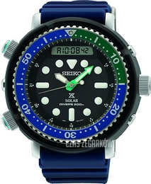 Seiko Prospex Solar Czarny/Guma Ø48 mm SNJ039P1