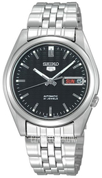 Seiko 5 Czarny/Stal Ø37 mm SNK361K1