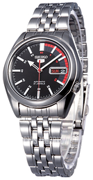 Seiko 5 Czarny/Stal Ø38 mm SNK375J1
