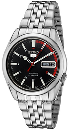 Seiko Dress Czarny/Stal Ø36 mm SNK375K