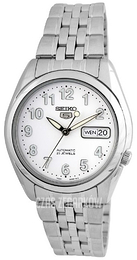 Seiko 5 Biały/Stal Ø36 mm SNK377K1