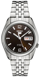 Seiko 5 Brązowy/Stal Ø36 mm SNK391K1