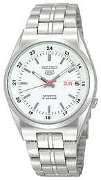 Seiko 5 Biały/Stal Ø35 mm SNK559JC