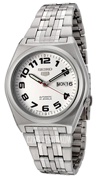 Seiko Biały/Stal Ø39 mm SNK653K
