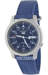 Seiko 5 Niebieski/Tkanina Ø36 mm SNK807K2