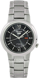 Seiko 5 Czarny/Stal Ø37 mm SNKA23K1