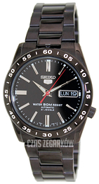 Seiko 5 Czarny/Stal Ø38 mm SNKE03