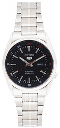 Seiko 5 Czarny/Stal Ø35 mm SNKJ15