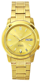 Seiko 5 Szampański/Stal w odcieniu złota Ø38 mm SNKK20K1S