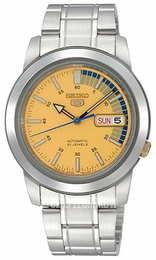 Seiko 5 Żółty/Stal Ø38 mm SNKK29K1