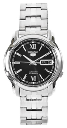 Seiko Czarny/Stal Ø38 mm SNKK81