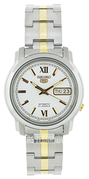 Seiko Biały/Stal Ø38 mm SNKK83