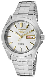Seiko 5 Biały/Stal Ø38 mm SNKK89K1