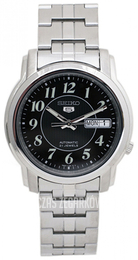 Seiko 5 Czarny/Stal Ø38 mm SNKL91K1