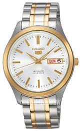 Seiko 5 Czarny/Stal Ø37 mm SNKM48