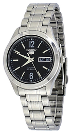 Seiko Czarny/Stal Ø38 mm SNKM57