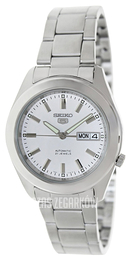 Seiko Biały/Stal Ø40 mm SNKM61K