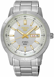 Seiko Srebrny/Stal Ø44 mm SNKN53K1