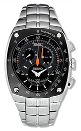 Seiko Czarny/Stal Ø49 mm SNL015